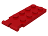 Hinge Plate 2 x 4 - Male (Digger Bucket Holder)