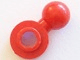 Plate, Round 1 x 1 with Tow Ball with Hexagon Shaped Hole (Homemaker Figure / Maxifigure Hand)