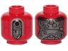 Minifigure, Head SW Kessel Operations Droid Pattern
