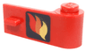 Door 1 x 3 x 1 Right with Classic Fire Logo Pattern