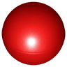 Ball, Hard Plastic 52mm D. (Duplo Ball for Ball Tube)