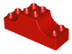 Duplo, Brick 2 x 6 x 2 Arch Inverted Double