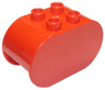 Duplo, Brick 2 x 4 x 2 Rounded Ends