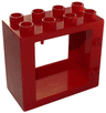 Duplo Door / Window Frame 2 x 4 x 3 Flat Front Surface