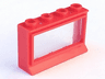 Window 1 x 4 x 2 with Extended Lip, with Glass
