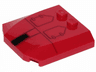Wedge 4 x 4 x 2/3 Triple Curved with SW A-wing Hull Plates Pattern