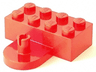 Brick, Modified 2 x 4 with Coupling, Male (Undetermined Type)