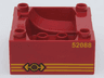 Duplo, Train Cab / Tender Base with Bottom Tube with 52088 Locomotive Pattern