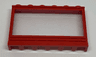 Window 1 x 6 x 3 Panorama with Solid Studs and Fixed Glass