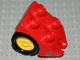 Duplo Wheel Double Assembly with 4 Studs and Hitch