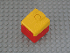 Duplo, Train Locomotive Cabin Nose with Yellow Top