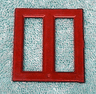 Duplo Door / Window Pane 1 x 3 x 4 with Two Panes