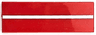 Tile 2 x 6 with Silver Stripe Pattern