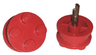 Wheel with 4 Studs and Axle Cam for Motor