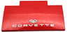 Slope, Curved 5 x 8 x 2/3 with Silver 'CORVETTE' and Flags Logo Pattern