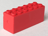 Brick, Modified 2 x 6 x 2 Weight - Bottom Sealed, Dimple on Ends