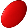 Minifigure, Shield Circular / Round Convex Face