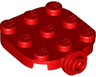Plate, Round 3 x 3 with Rounded Corners and Side Stud