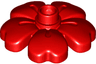 Duplo, Plant Flower 3 x 3 with 5 Petals and Top Stud