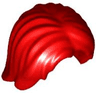 Minifigure, Hair Mid-Length Tousled with Center Part