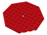 Plate, Modified 10 x 10 Octagonal with Hole