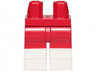 Hips and Legs with Molded White Lower Legs / Boots  Pattern