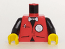 Torso Infomaniac with Bow Tie and Reverse-Italicized i Logo Pattern / Black Arms / Yellow Hands