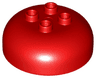 Duplo, Brick Round 4 x 4 Dome Top with 2 x 2 Studs