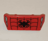 Vehicle, Spoiler with Bar Handle with Black Spider and Web and Silver Triangle and Rectangle Grille on Sides Pattern 