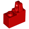 Hinge Brick 1 x 2 Locking with 1 Finger Top