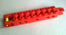 Duplo, Toolo Brick 2 x 8 with 10 Side Screw Sockets, Swivel Bracket End and Clip End