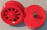 Wheel Spoked 2 x 2 with Stud