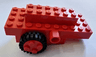 Windup Motor 1980s with 2 Black Tire 24mm D. x 8mm Offset Tread - Interior Ridges (bb0046 / 3483)