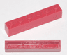 Brick 1 x 6 without Bottom Tubes, with Cross Supports
