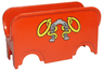 Duplo Car Body Wagon with Horseshoe and Rope Pattern (fits over Car Base 2 x 6)