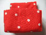 Primo Cloth Sleeping Bag Double with White Dots Pattern