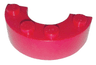 Brick, Round Corner 4 x 2 Macaroni Double without Stud Notches