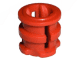 Technic Bush with Lip and Side Grooves