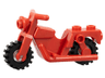 Motorcycle Town with Trans-Clear Wheels with Black Tires (x81 / 3464c02)
