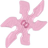 Technic Circular Saw Blade with Pin Hole and Six Teeth (Large Shuriken Throwing Star)