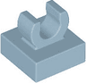 Tile, Modified 1 x 1 with Open O Clip
