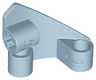 Technic, Panel Curved # 9 3 x 3 Tapered Left