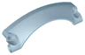 Technic, Panel Car Mudguard Arched #42 9 x 2 x 3 Rounded Top