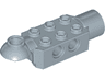 Technic, Brick Modified 2 x 3 with Pin Holes, Rotation Joint Ball Half Horizontal, and Rotation Joint Socket