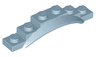 Vehicle, Mudguard 1 1/2 x 6 x 1 with Arch