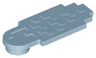 Minifigure Wing Pixelated with Stud Holder (Minecraft Elytra)
