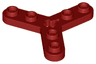 Technic, Plate Rotor 3 Blade with Smooth Ends and 6 Studs (Propeller)