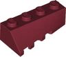 Wedge 4 x 2 Sloped Right