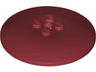 Dish 6 x 6 Inverted (Radar) - Solid Studs