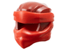 Minifigure, Headgear Ninjago Wrap Type 9 with Molded Red Wraps and Knot Pattern